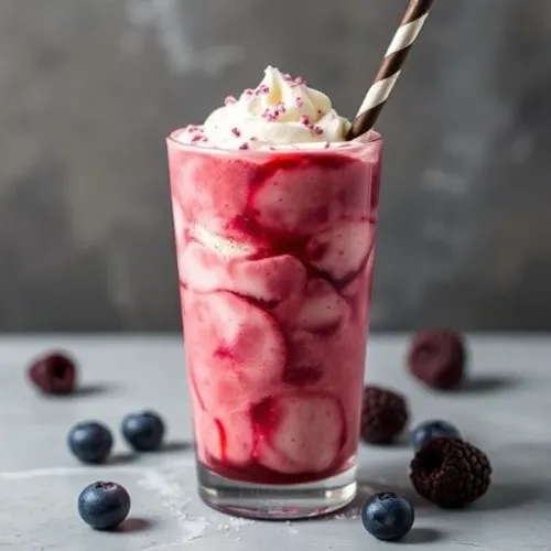 BLACK CURRENT ICE CREAM SHAKE